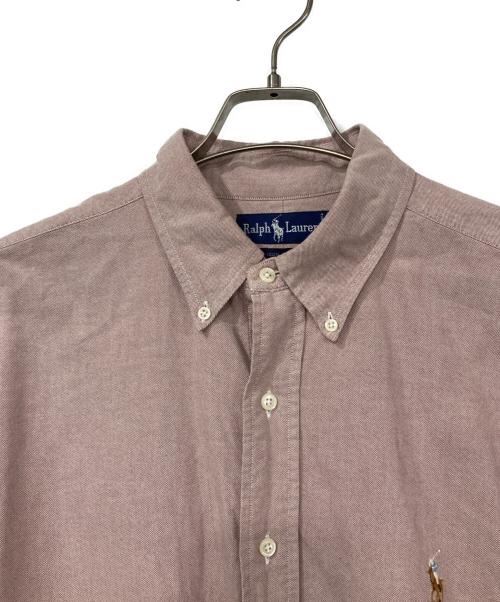 RALPH LAUREN（ラルフローレン）RALPH LAUREN (ラルフローレン) ボタンダウンシャツ ピンク サイズ:17-35の古着・服飾アイテム