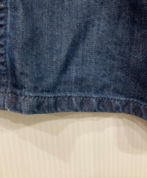 MACPHEE（マカフィー）MACPHEE (マカフィー) コットンセルロースデニム ノースリーブワンピース インディゴ サイズ:36の古着・服飾アイテム