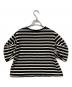 IENA (イエナ) ボリュームスリーブTシャツ ブラック×ホワイト サイズ:表記無し：4000円