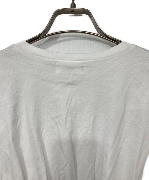 NOLLEY'S（ノーリーズ）NOLLEY'S (ノーリーズ) ビスチェ風コンビTシャツ ホワイト×ブラック サイズ:38の古着・服飾アイテム