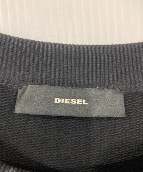 DIESEL（ディーゼル）DIESEL (ディーゼル) D-Rebe/袖レザースタッズワンピース ブラック サイズ:表記なしの古着・服飾アイテム