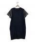 DIESEL (ディーゼル) D-Rebe/袖レザースタッズワンピース ブラック サイズ:表記なし：6000円