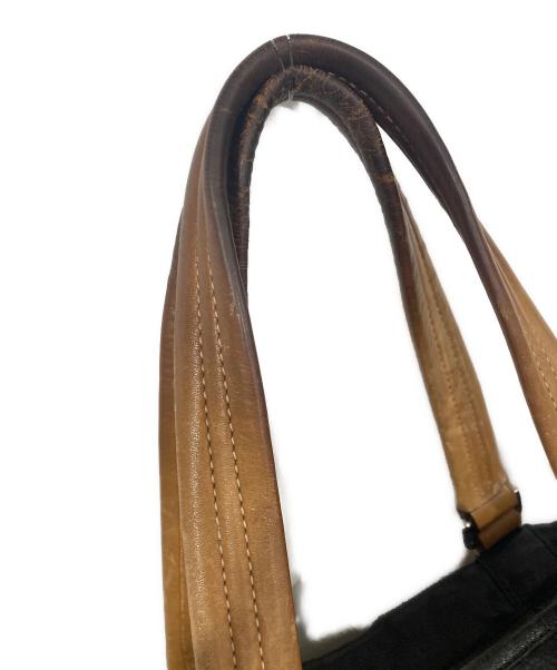 COACH（コーチ）COACH (コーチ) レザートートバッグ ブラックの古着・服飾アイテム