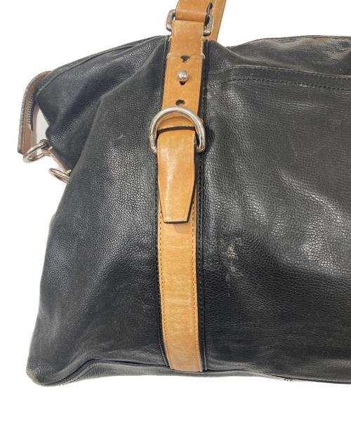 COACH（コーチ）COACH (コーチ) レザートートバッグ ブラックの古着・服飾アイテム