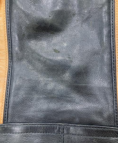 COACH（コーチ）COACH (コーチ) レザートートバッグ ブラックの古着・服飾アイテム