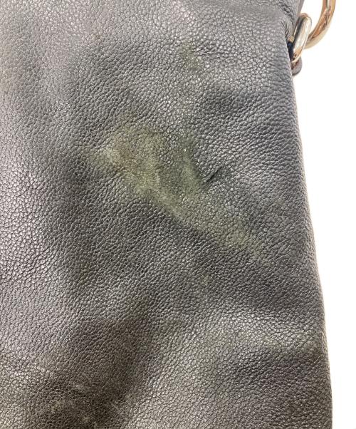 COACH（コーチ）COACH (コーチ) レザートートバッグ ブラックの古着・服飾アイテム