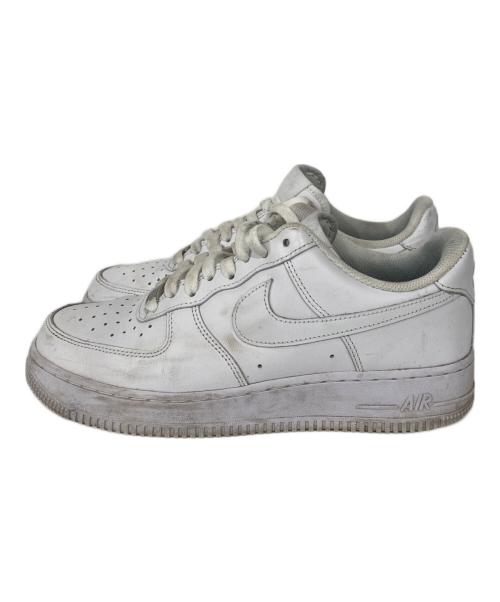 NIKE（ナイキ）NIKE (ナイキ) AIR FORCE1 LOW ホワイト サイズ:26.0の古着・服飾アイテム