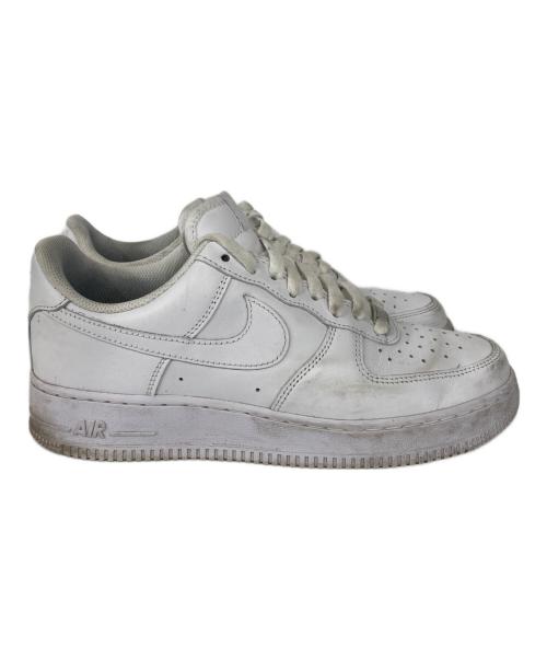 NIKE（ナイキ）NIKE (ナイキ) AIR FORCE1 LOW ホワイト サイズ:26.0の古着・服飾アイテム