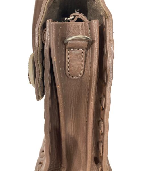 Carving Tribes（カービングトライブス）Carving Tribes (カービングトライブス) ショルダーバッグ ブラウンの古着・服飾アイテム