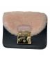 FURLA (フルラ) メトロポリスショルダーバッグ ピンク×ブラック：5000円