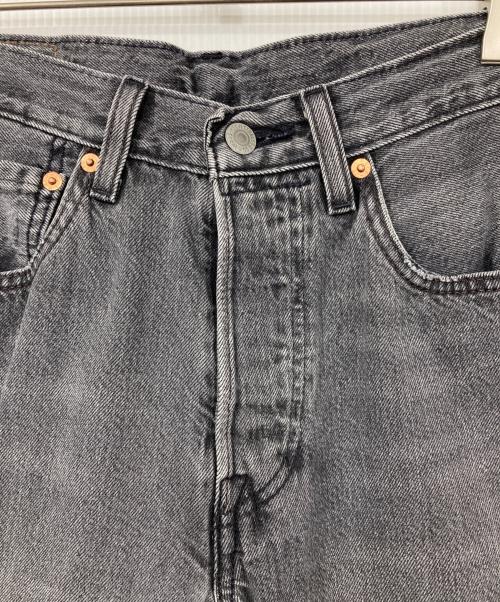 LEVI'S PReMIUM（リーバイス プレミアム）LEVI'S PReMIUM (リーバイス プレミアム) BLACK WASH SLIM TAPER FIT JEANS グレー サイズ:W31×L32の古着・服飾アイテム