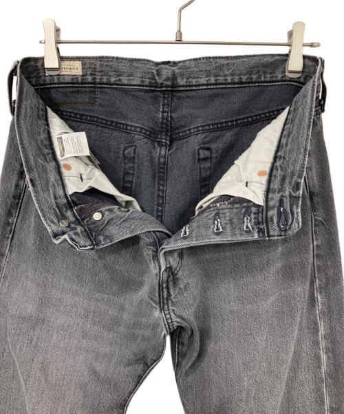 LEVI'S PReMIUM（リーバイス プレミアム）LEVI'S PReMIUM (リーバイス プレミアム) BLACK WASH SLIM TAPER FIT JEANS グレー サイズ:W31×L32の古着・服飾アイテム