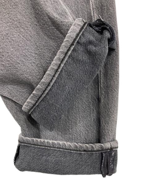 LEVI'S PReMIUM（リーバイス プレミアム）LEVI'S PReMIUM (リーバイス プレミアム) BLACK WASH SLIM TAPER FIT JEANS グレー サイズ:W31×L32の古着・服飾アイテム