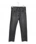 LEVI'S PReMIUM（リーバイス プレミアム）の古着「BLACK WASH SLIM TAPER FIT JEANS」｜グレー