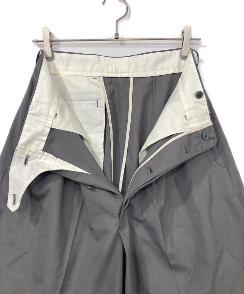 HAVERSACK（ハバーサック）HAVERSACK (ハバーサック) タックショートパンツ グレー サイズ:1の古着・服飾アイテム