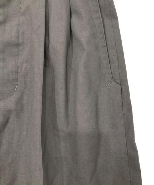 HAVERSACK（ハバーサック）HAVERSACK (ハバーサック) タックショートパンツ グレー サイズ:1の古着・服飾アイテム