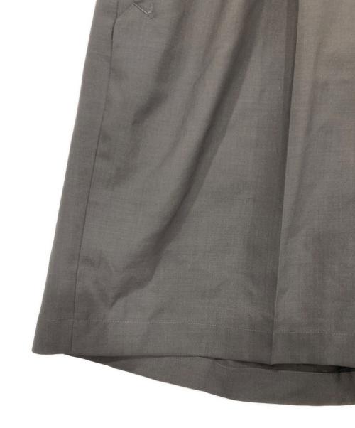 HAVERSACK（ハバーサック）HAVERSACK (ハバーサック) タックショートパンツ グレー サイズ:1の古着・服飾アイテム
