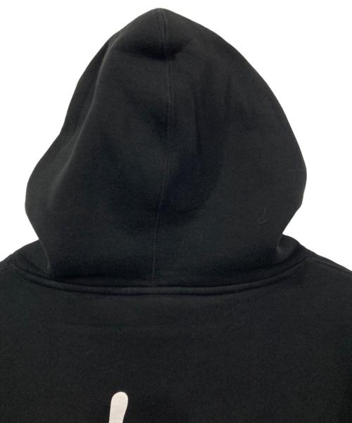 stussy（ステューシー）stussy (ステューシー) 裏起毛ロゴフーディ ブラック サイズ:XLの古着・服飾アイテム