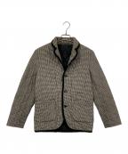 Traditional Weatherwearトラディショナルウェザーウェア）の古着「キルティングジャケット」｜アイボリー×ブラック