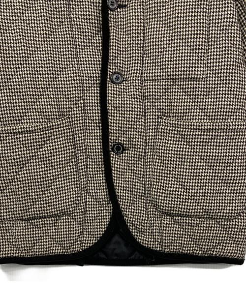 Traditional Weatherwear（トラディショナルウェザーウェア）Traditional Weatherwear (トラディショナルウェザーウェア) キルティングジャケット アイボリー×ブラック サイズ:36の古着・服飾アイテム