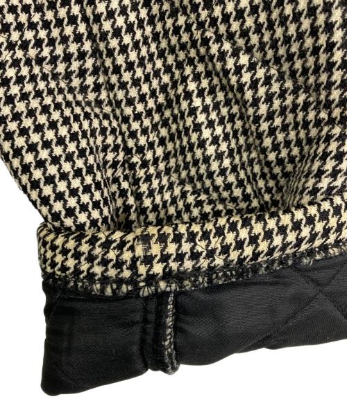 Traditional Weatherwear（トラディショナルウェザーウェア）Traditional Weatherwear (トラディショナルウェザーウェア) キルティングジャケット アイボリー×ブラック サイズ:36の古着・服飾アイテム