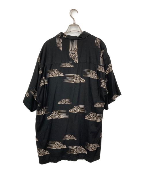 Thunderhead（サンダーヘッド）Thunderhead (サンダーヘッド) オープンカラーシャツ ブラック サイズ:Lの古着・服飾アイテム