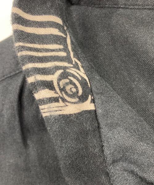 Thunderhead（サンダーヘッド）Thunderhead (サンダーヘッド) オープンカラーシャツ ブラック サイズ:Lの古着・服飾アイテム