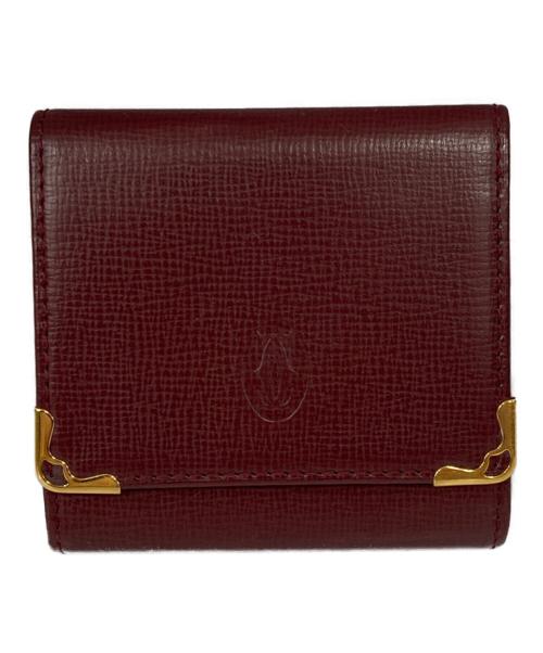 Cartier（カルティエ）Cartier (カルティエ) コインケース ボルドーの古着・服飾アイテム