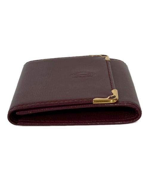 Cartier（カルティエ）Cartier (カルティエ) コインケース ボルドーの古着・服飾アイテム