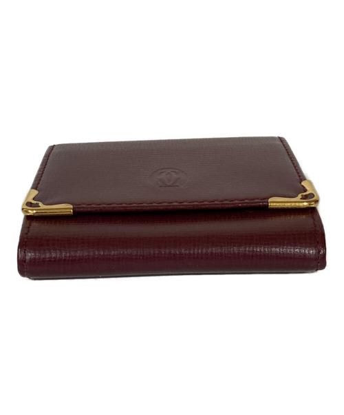 Cartier（カルティエ）Cartier (カルティエ) コインケース ボルドーの古着・服飾アイテム