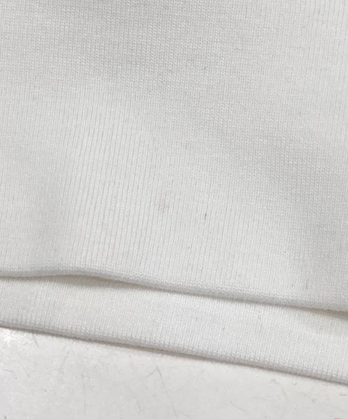 LACOSTE（ラコステ）LACOSTE (ラコステ) ハーフジップスウェット ホワイト サイズ:Mの古着・服飾アイテム