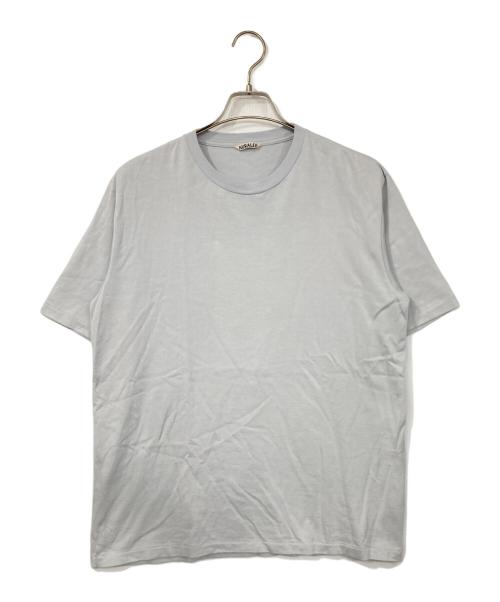 AURALEE（オーラリー）AURALEE (オーラリー) LUSTER PLAITING TEE ブルー サイズ:4の古着・服飾アイテム