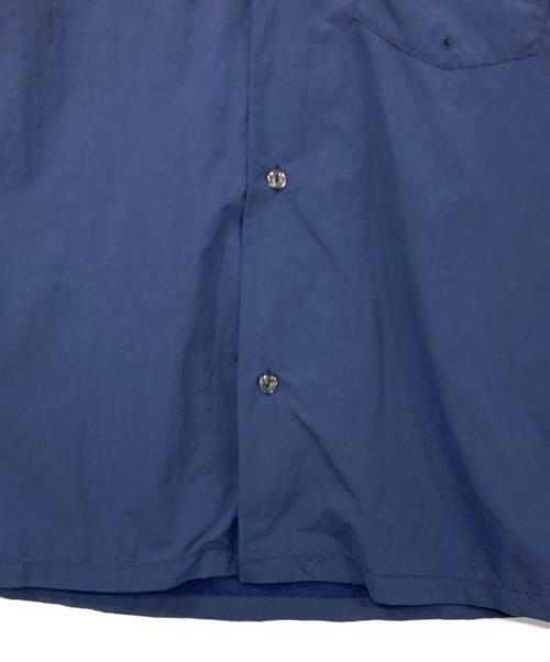 HELLY HANSEN（ヘリーハンセン）HELLY HANSEN (ヘリーハンセン) 開襟シャツ ブルー サイズ:Ｍの古着・服飾アイテム