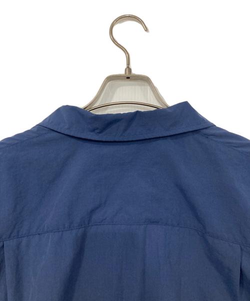 HELLY HANSEN（ヘリーハンセン）HELLY HANSEN (ヘリーハンセン) 開襟シャツ ブルー サイズ:Ｍの古着・服飾アイテム