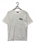 stussyステューシー）の古着「プリントTシャツ」｜ホワイト