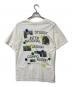 stussy (ステューシー) プリントTシャツ ホワイト サイズ:M：4000円