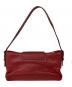 LOEWE (ロエベ) レザーセミショルダーバッグ レッド：35000円