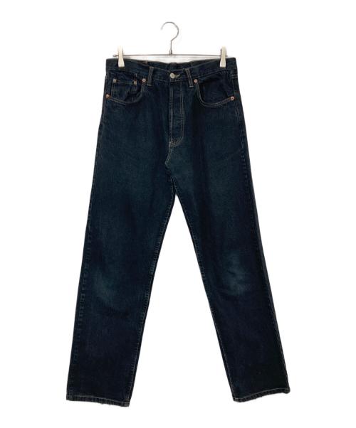 LEVI'S（リーバイス）LEVI'S (リーバイス) 後染めデニムパンツ サルファブラック サイズ:W33×L64の古着・服飾アイテム