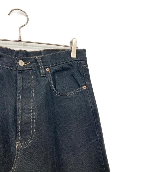 LEVI'S（リーバイス）LEVI'S (リーバイス) 後染めデニムパンツ サルファブラック サイズ:W33×L64の古着・服飾アイテム