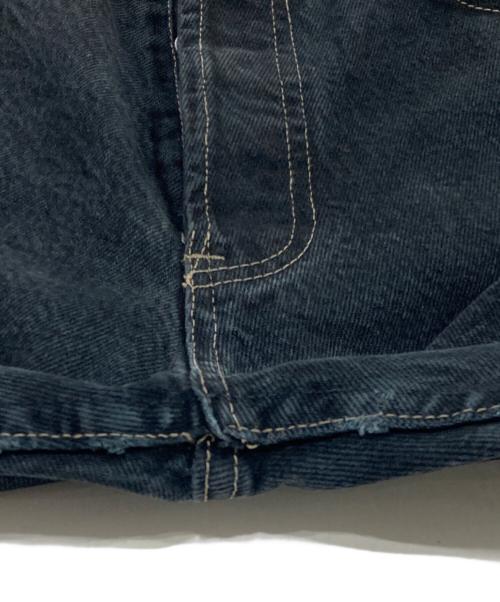 LEVI'S（リーバイス）LEVI'S (リーバイス) 後染めデニムパンツ サルファブラック サイズ:W33×L64の古着・服飾アイテム