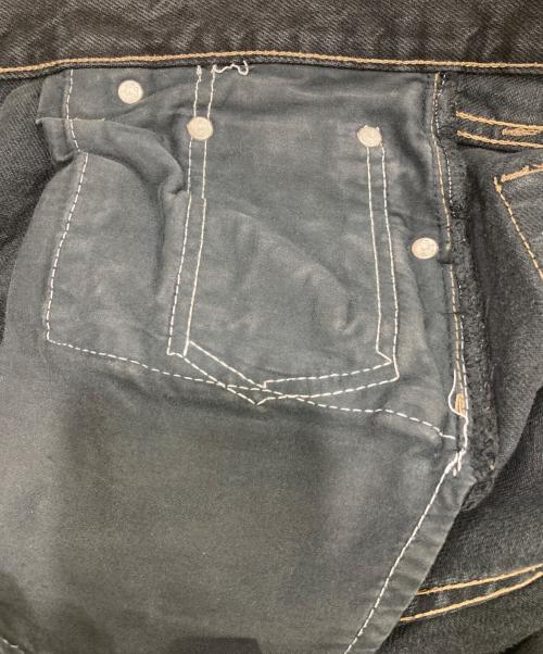 LEVI'S（リーバイス）LEVI'S (リーバイス) 後染めデニムパンツ サルファブラック サイズ:W33×L64の古着・服飾アイテム