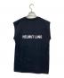 HELMUT LANG (ヘルムートラング) LOGO MUSCLE TANK ブラック サイズ:S：9000円
