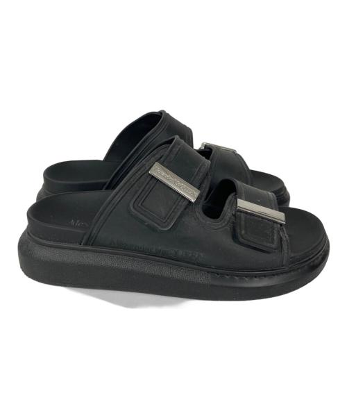 ALEXANDER McQUEEN（アレキサンダーマックイーン）ALEXANDER McQUEEN (アレキサンダーマックイーン) ハイブリッドラバーサンダル ブラック サイズ:36 1/2の古着・服飾アイテム
