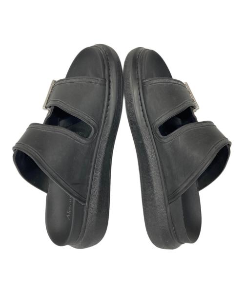 ALEXANDER McQUEEN（アレキサンダーマックイーン）ALEXANDER McQUEEN (アレキサンダーマックイーン) ハイブリッドラバーサンダル ブラック サイズ:36 1/2の古着・服飾アイテム