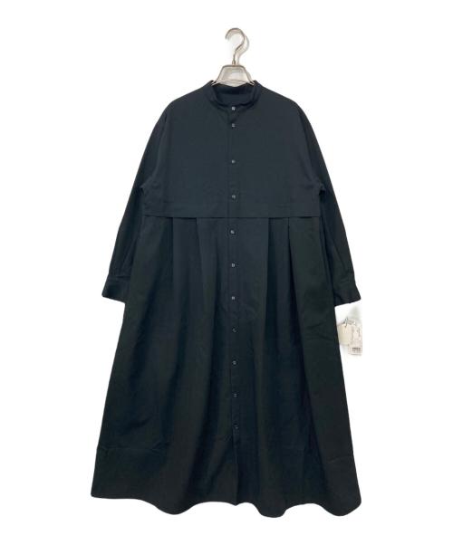 yueni（ユエニ）yueni (ユエニ) シャツワンピース ブラック サイズ:F 未使用品の古着・服飾アイテム