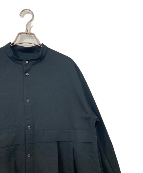 yueni（ユエニ）yueni (ユエニ) シャツワンピース ブラック サイズ:F 未使用品の古着・服飾アイテム