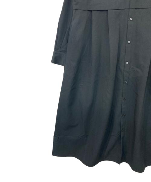 yueni（ユエニ）yueni (ユエニ) シャツワンピース ブラック サイズ:F 未使用品の古着・服飾アイテム