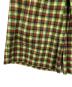 中古・古着 TOGA PULLA (トーガ プルラ) Cotton twill check short pants グリーン×レッド サイズ:36：5000円