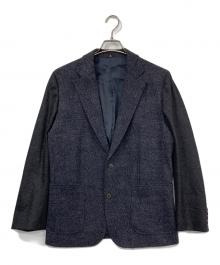 LANVIN COLLECTION（ランバンコレクション）の古着「袖切替2Bジャケット」｜グレー