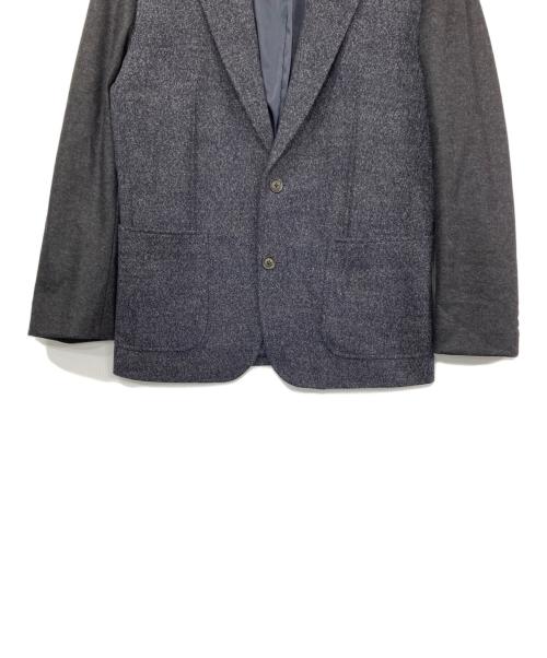 LANVIN COLLECTION（ランバンコレクション）LANVIN COLLECTION (ランバンコレクション) 袖切替2Bジャケット グレー サイズ:48の古着・服飾アイテム